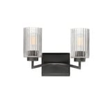 Rigata 2 Light Wall Sconce by Maxim - 21372CR