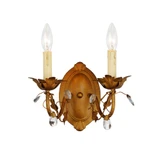 Elegante 2 Light Candle Style Wall Sconce by Maxim - 2857