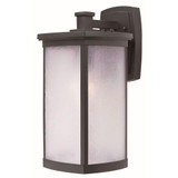 Terrace 1 Light Frosted Seedy Glass Large Outdoor Wall Lantern by Maxim - 3254FS