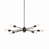 Nebraska Six Light Horizontal Pendant by Dainolite - NEB-326HP