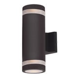 Lightray 2 Light Wall Sconce 12 Inch Tall by Maxim - 6112