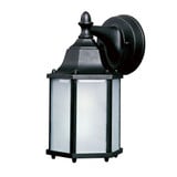 Cast 9W 1 LED Light Outdoor Wall Lantern 10 Inch Tall by Maxim - 66926