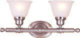 Essentials 714X 2 Light Vanity Light by Maxim - 7142