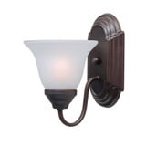 Essentials 801X 1 Light Wall Sconce by Maxim - 8011FT