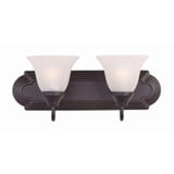 Essentials 801X 2 Light Vanity Light by Maxim - 8012