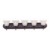 Essentials 801X 5 Light Vanity Light by Maxim - 8015