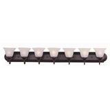 Essentials 801X 7 Light Vanity Light by Maxim - 8016