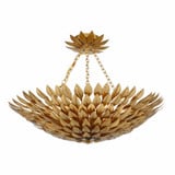 Broche 6 Light 24.5 Inch Wide Semi Flush Mount by Crystorama - 517_CEILING
