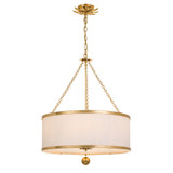 Broche 6 Light Medium Chandelier by Crystorama 518 - 518