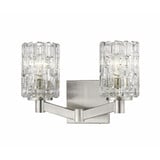 Aubrey 2 Light Vanity Light 13.5 Inch Wide by Z Lite - 1931-2V