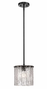 Glacier 1 Light Small Pendant by Z-Lite - 1943P8