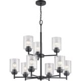 Winslow 9 Light Large 2 Tier Chandelier by Kichler - 44031
