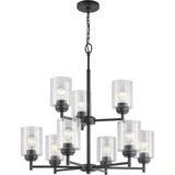 Winslow 9 Light Large 2 Tier Chandelier by Kichler - 44031