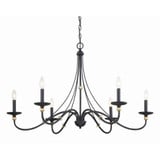 Westchester County 6 Light Oversized Chandelier By Minka Lavery - 1046
