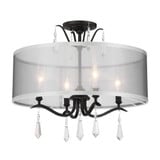 Laurel Estate 4 Light Small Foyer Chandelier By Minka Lavery 4443 - 4443