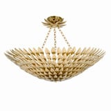 Broche 8 Light Large Flush Mount by Crystorama - 519_CEILING