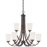 Overland Park 9 Light Large Chandelier By Minka Lavery - 4969