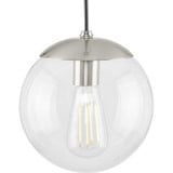 Atwell 1 Light Small Pendant 8.75 Inch Tall by Progress - P500309