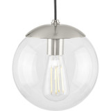 Atwell 1 Light Small Pendant 8.75 Inch Tall by Progress - P500309