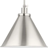 Hinton 1 Light Medium Pendant 16 Inch Wide by Progress - P500385