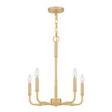 Abner 5 Light Small Chandelier by Quoizel - ABR5018