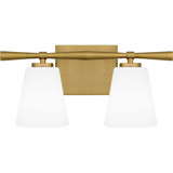 Brindley 2 Light Vanity Light by Quoizel - BID8616