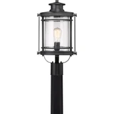 Booker 1 Light Outdoor Post Lantern 19.5 Inches high by Quoizel  - BKR9010