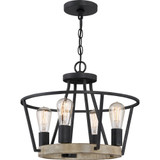 Brockton 4 Light Large Pendant by Quoizel - BRT2817
