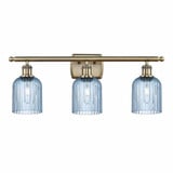 Bridal Veil 3 Light Bath Vanity 10 Inch Tall X 25 Inch Wide by Innovations - 516-3W-G559-5-GL
