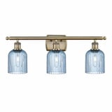 Bridal Veil 3 Light Bath Vanity 10 Inch Tall X 25 Inch Wide by Innovations - 516-3W-G559-5-GL