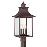 Chancellor 3 Light Post by Quoizel  - CCR9010