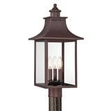 Chancellor 3 Light Post by Quoizel  - CCR9010