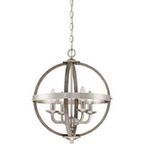 Fusion 4 Light Small Chandelier by Quoizel - FSN5204