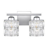 Gibson 2 Light Vanity Light by Quoizel - GIB8613