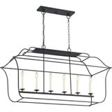Gallery 6 Light Oversized Linear Pendant by Quoizel - GLY648