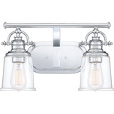 Grant 2 Light Vanity Light by Quoizel - GRT8602