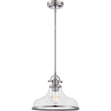 Grant 1 Light Medium Pendant by Quoizel - GRTS2814