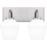 Nielson 2 Light Vanity Light by Quoizel - NIE8613