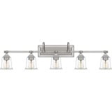 Nicholas 5 Light Coastal Vanity Light by Quoizel - NLC8605
