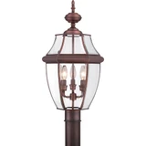Newbury 3 Light Large Post Lantern by Quoizel  - NY9043