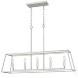 Prescott 5 Light Oversized Linear Pendant by Quoizel - PRC536