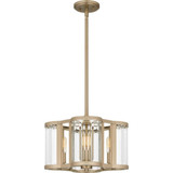 4 Light Modern Medium Pendant by Quoizel - QP6193