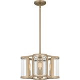 4 Light Modern Medium Pendant by Quoizel - QP6193