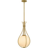 1 Light Modern Small Pendant 22 Inch Tall by Quoizel - QP6216