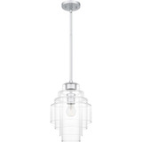 1 Light Modern Small 14.75 Inch Tall Pendant by Quoizel - QPP6186