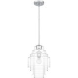1 Light Modern Small 14.75 Inch Tall Pendant by Quoizel - QPP6186
