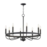 Frankie 8 Light Large Chandelier by Maxim - 14498