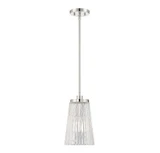Chantilly 1 Light Small Pendant by Savoy House - 7-1742-1