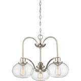 Trilogy 3 Light Medium Chandelier by Quoizel - TRG5103