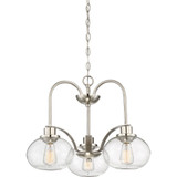 Trilogy 3 Light Medium Chandelier by Quoizel - TRG5103